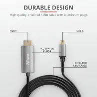 Adaptor trust calyx usb-c to hdmi adapter cable  specifications general Trust - 1