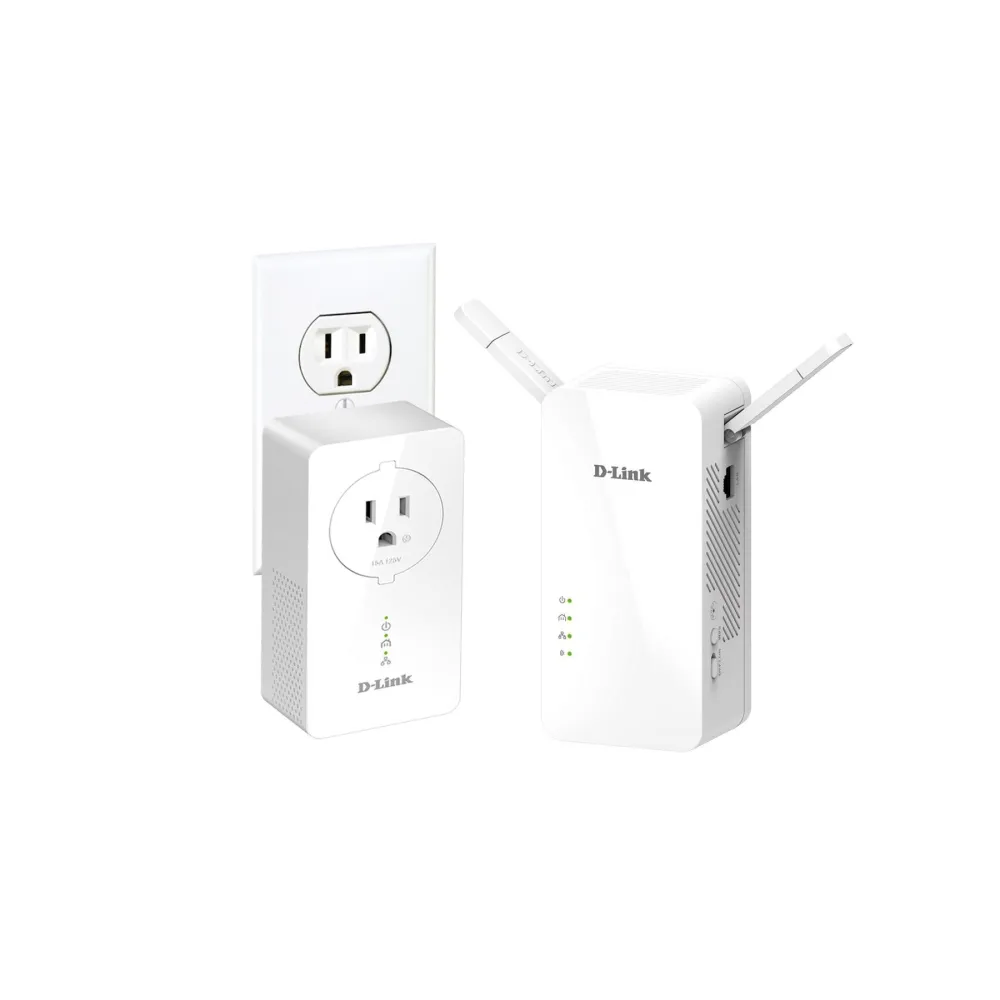 Powerline d-link kit adaptor powerline av 1000 one plc interfacecompatible D-link - 1