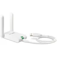 Adaptor wireless tp-link n300 high gain usb2.0 2 antene fixe Tp-link - 1