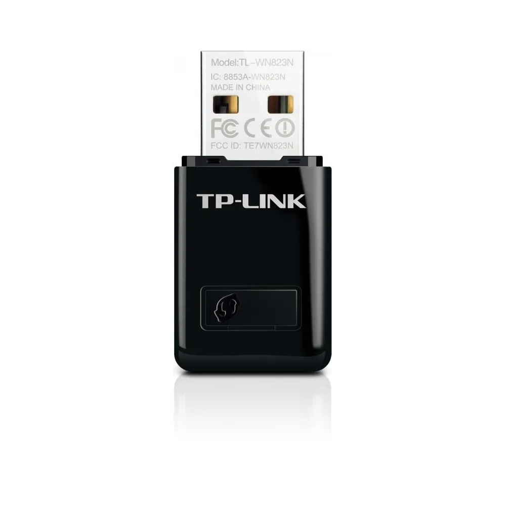Adaptor wireless tp-link n300 usb2.0 realtek 2t2r mini size Tp-link - 1