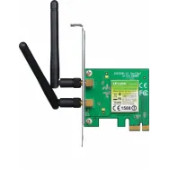 Adaptor wireless tp-link n300 pci-e 2 antene detasabile Tp-link - 1