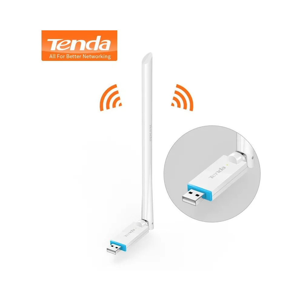 Tenda 150mbps wireless usb adapter u1 interface: usb2.0 1* 1.6dbi Tenda - 1