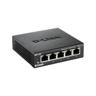 Switch d-link dgs-105 5 porturi gigabit capacity 10gbps desktop fara D-link - 1