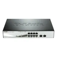 Switch d-link dgs-1210-08p 8 porturi gigabit poe 802.3af poe budget D-link - 1