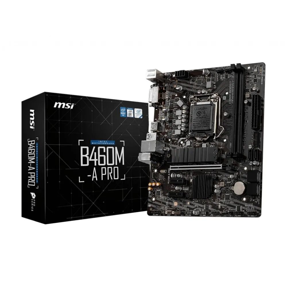 MSI B460M-A PRO plăci de bază Intel B460 LGA 1200 micro-ATX Msi - 1