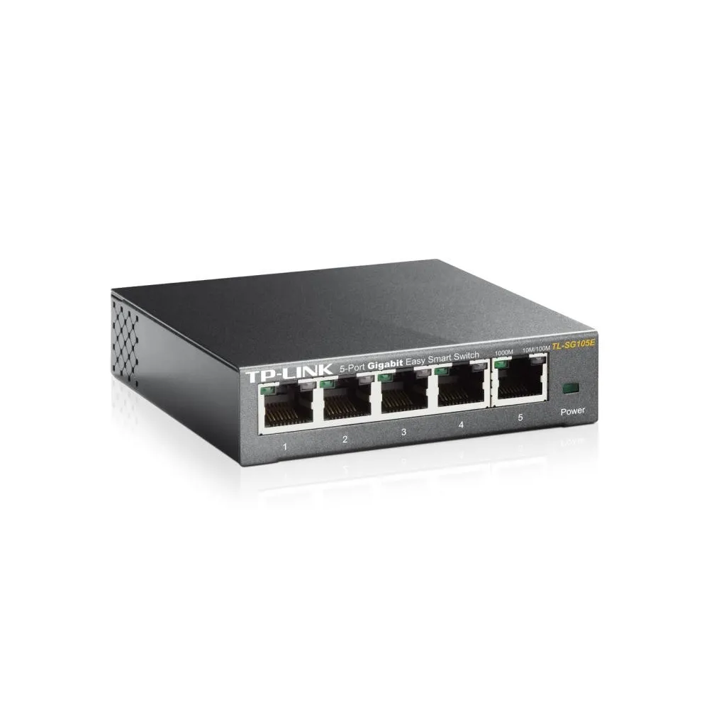 Switch tp-link tl-sg105e 5 porturi gigabit desktop easy smart 16gbpscapacity Tp-link - 1