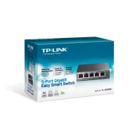 Switch tp-link tl-sg105e 5 porturi gigabit desktop easy smart 16gbpscapacity Tp-link - 1