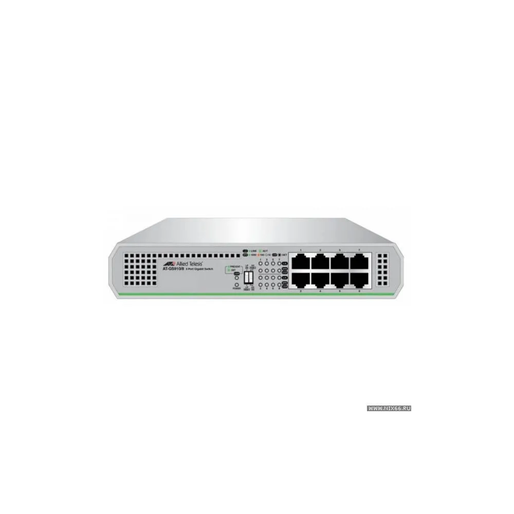 Switch allied telesis 910 8 porturi gigabit layer 2  unmanaged Allied telesis - 1