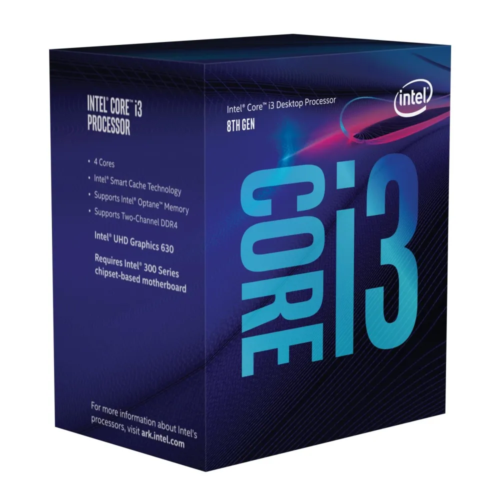 Intel Core i3-8300 procesoare 3,7 GHz 8 Mega bites Cache inteligent Casetă Intel - 1