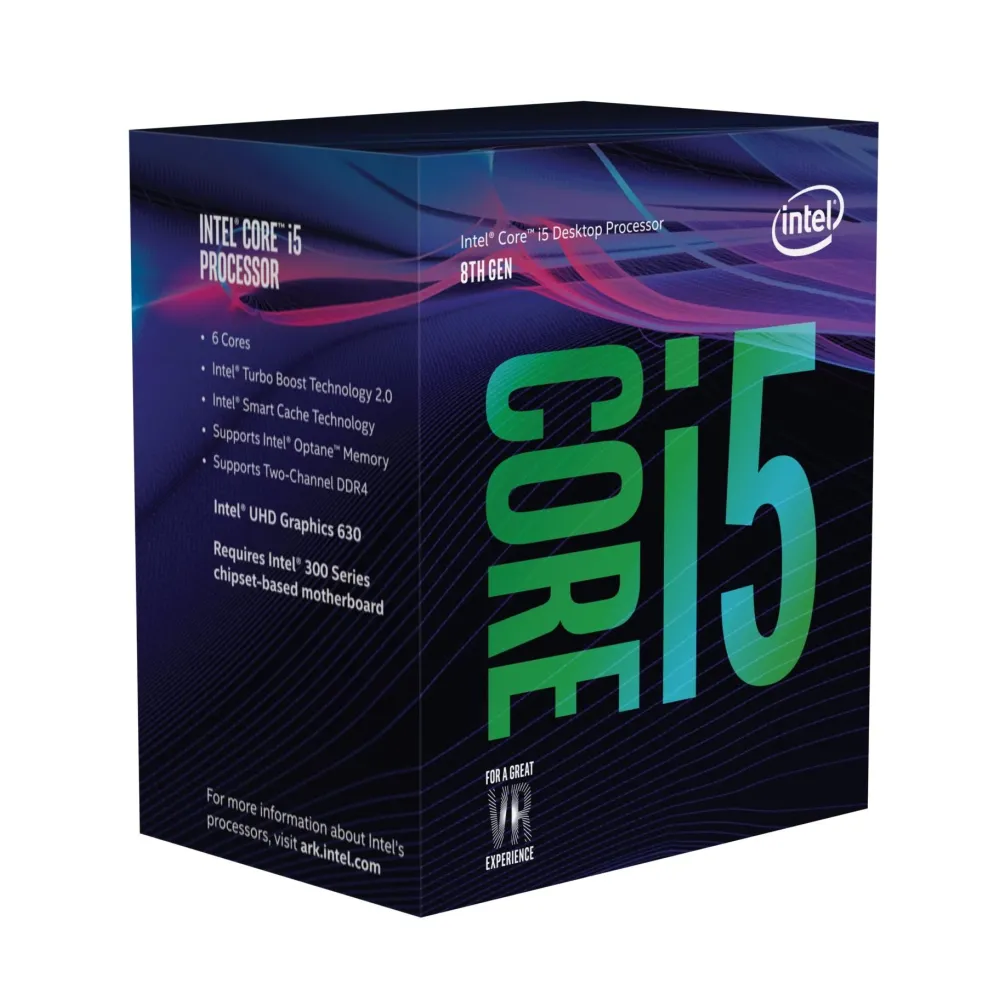 Intel Core i5-8600 procesoare 3,1 GHz 9 Mega bites Cache inteligent Casetă Intel - 1