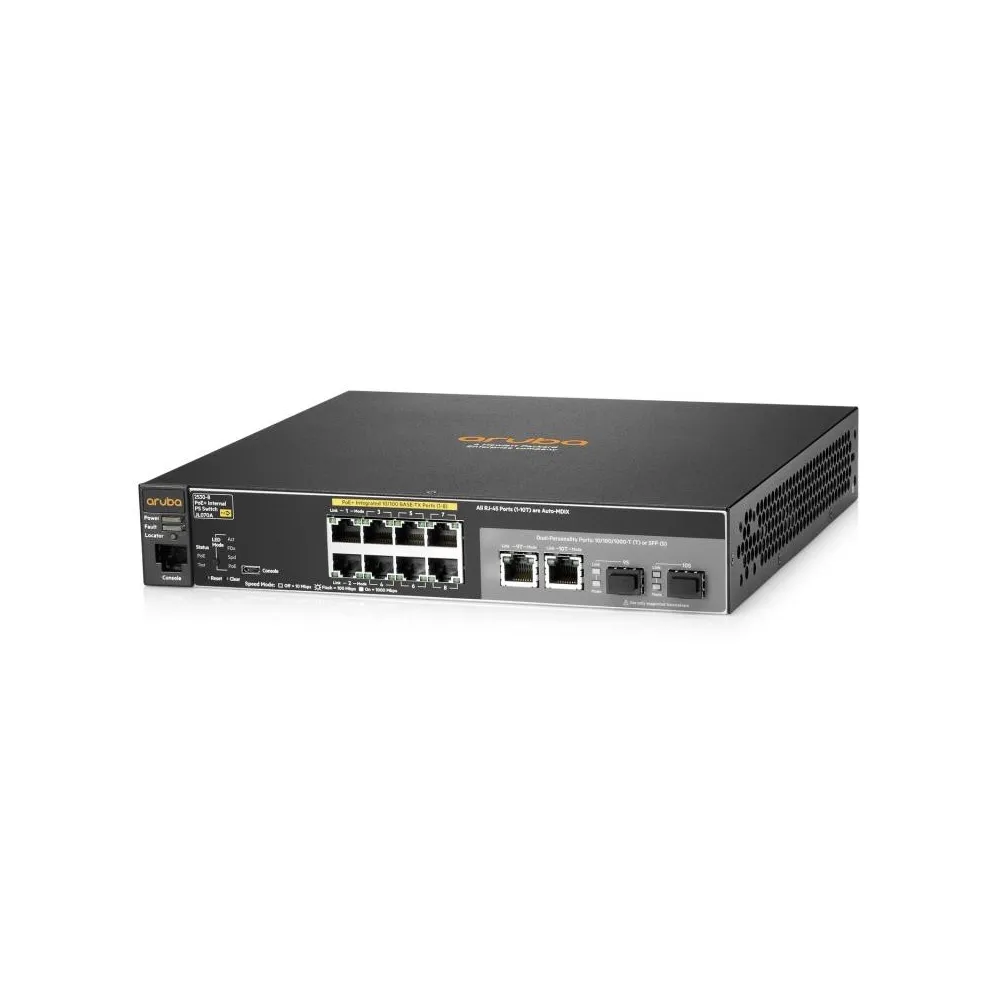 Aruba 2530 8 poe+ internal ps swch Aruba networks - 1