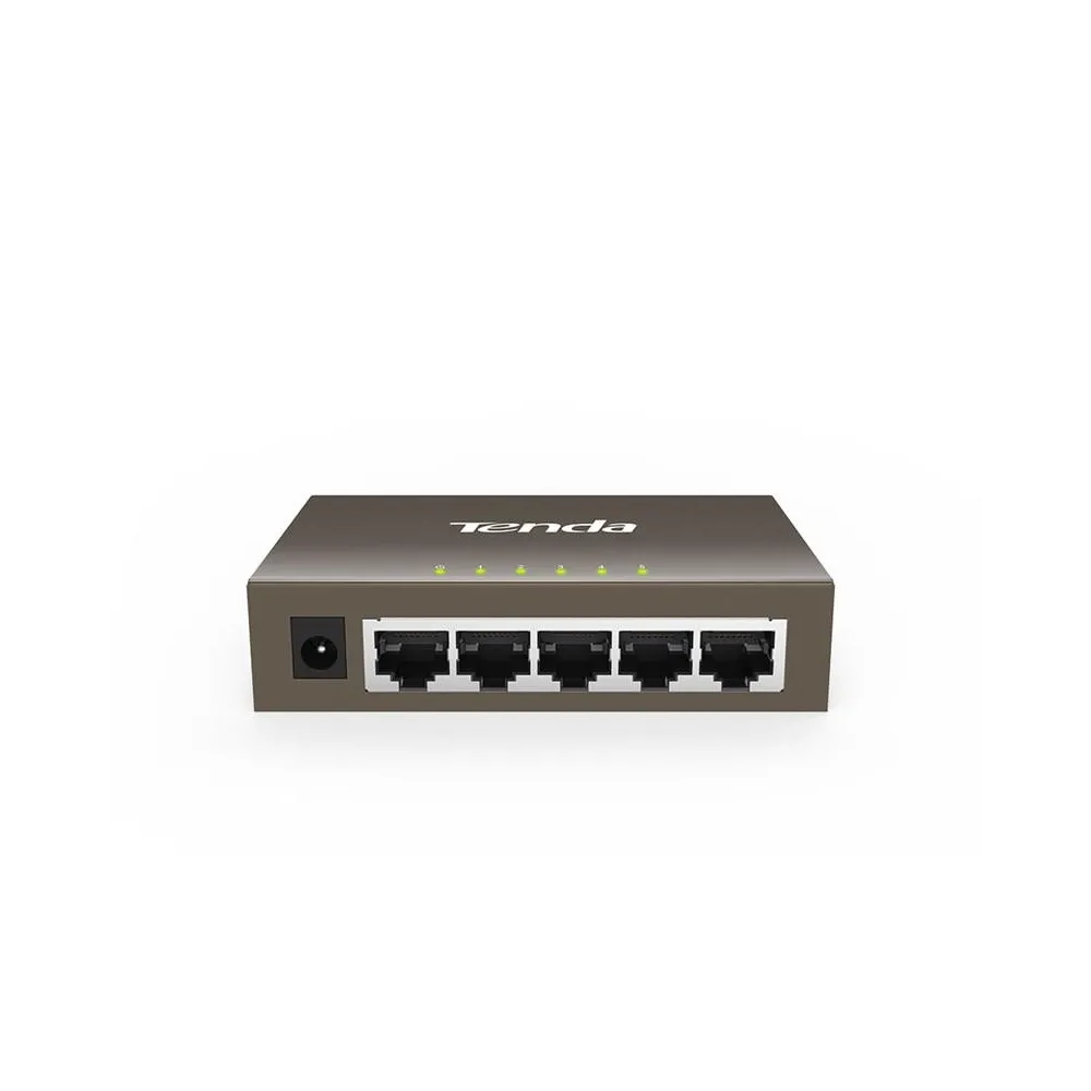 Switch tenda 10/100/1000mbps 5-port gigabit teg1005d ieee 802.3 ieee802.3u ieee Tenda - 1