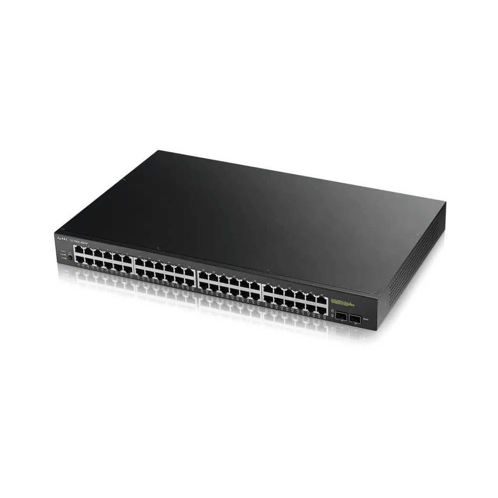 Zyxel gs1900-48 48-port gbe smart managed switch cu 2xsfp gbe Zyxel - 1