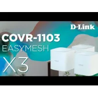 D-link ac1200 whole home wi-fi system (3 pack) covr-c1103 mu-mimo D-link - 1