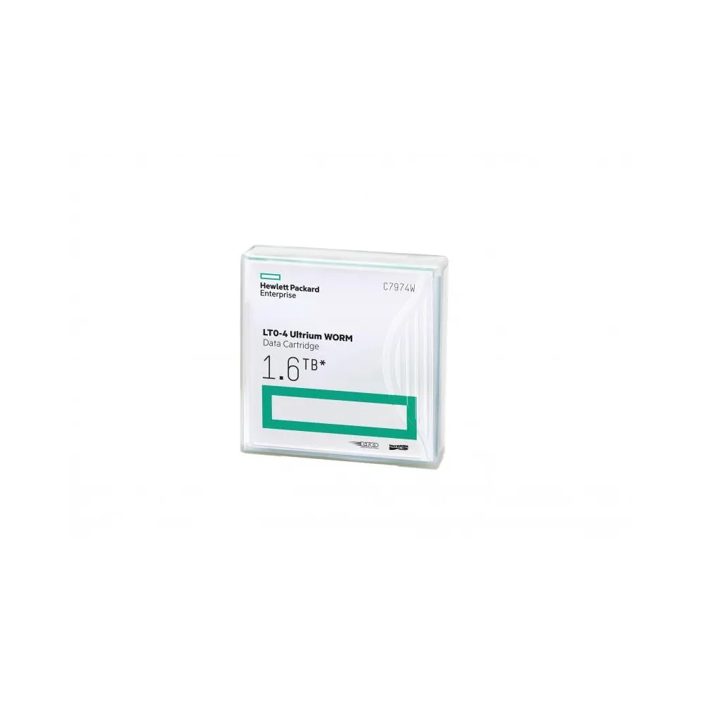 Hpe lto-4 worm custom labeled 20 pk Hpe - 1
