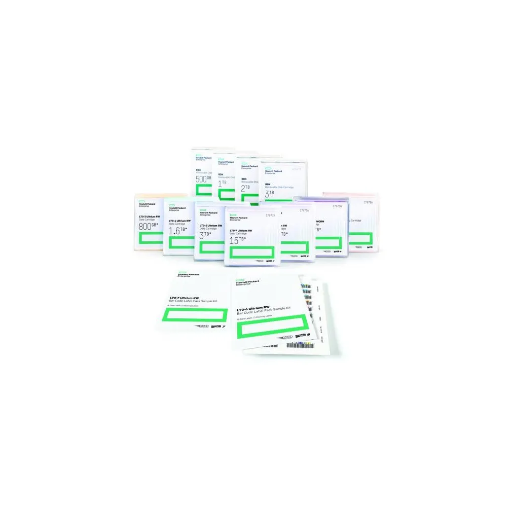 Hpe lto-4 worm bar code label pack Hpe - 1