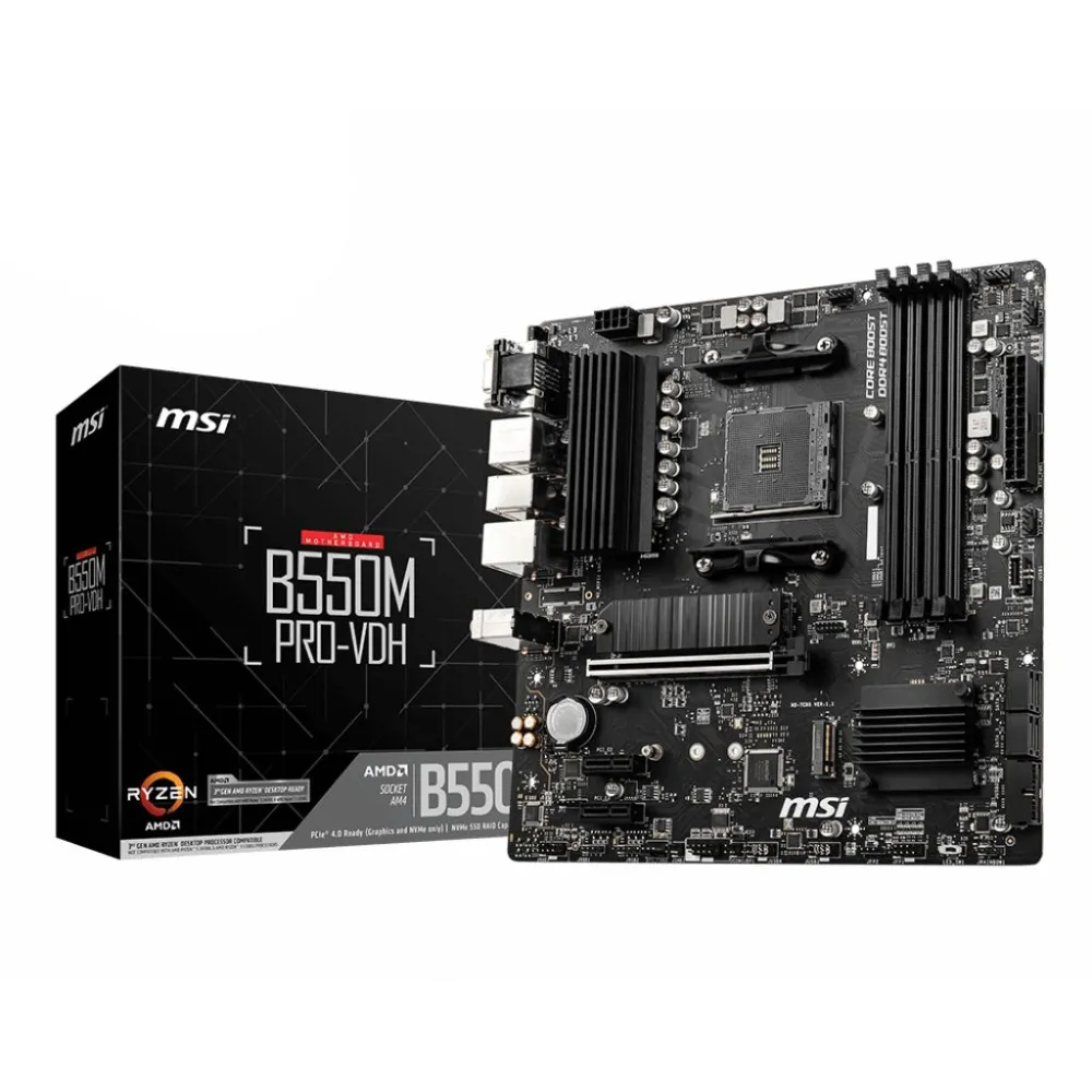 Placa de baza MSI B550M PRO-VDH Msi - 1