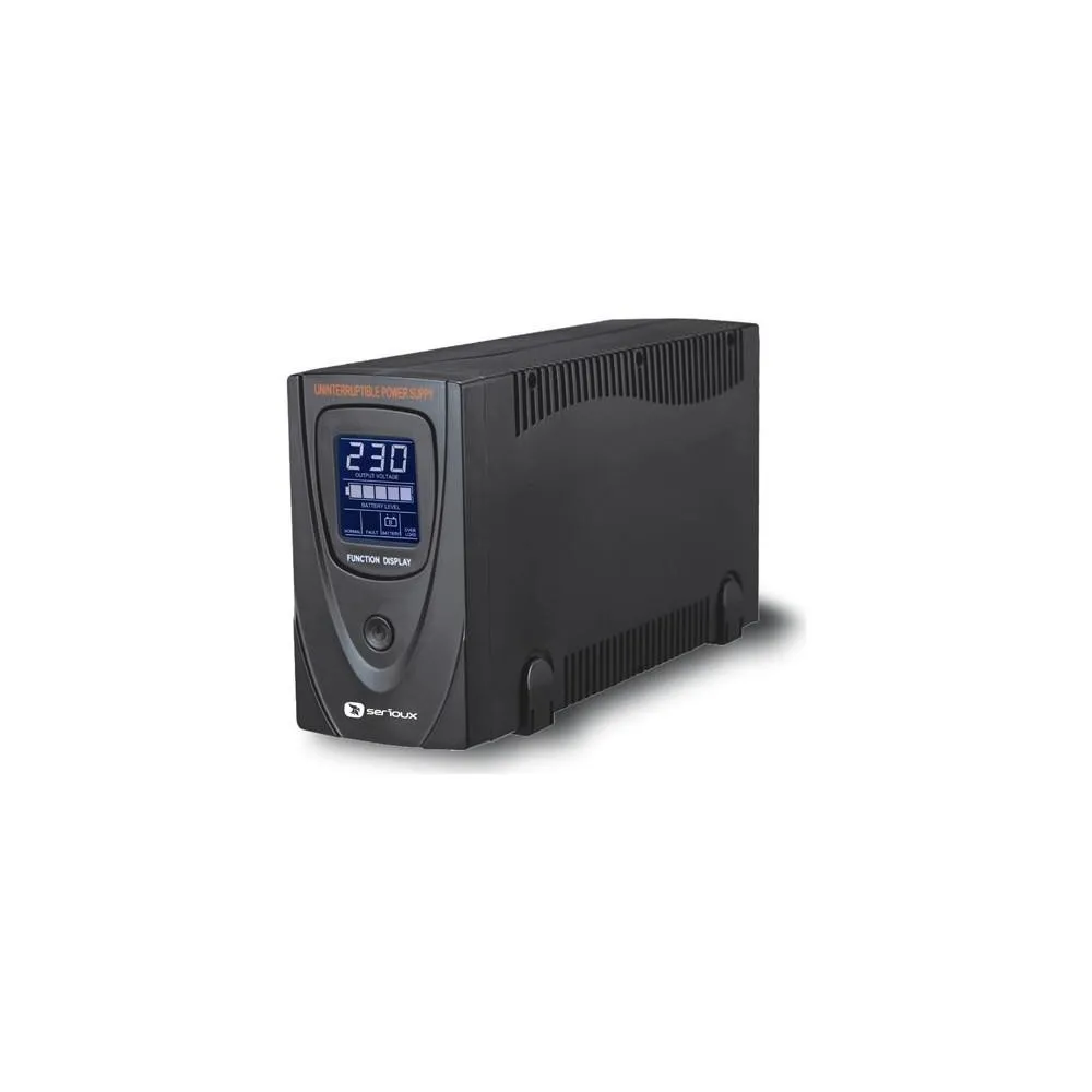 Ups serioux protectit 650ls 650va 12min back-up (half load) 2 Serioux - 1