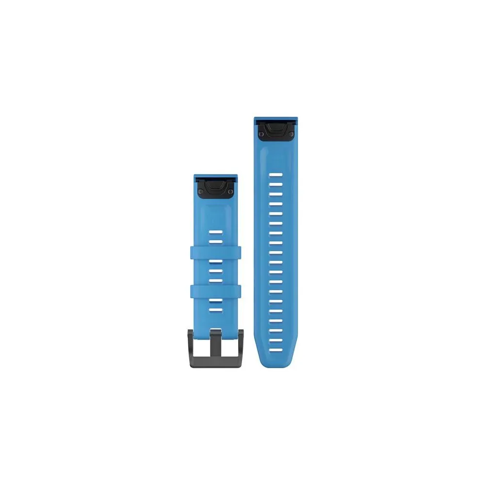 Curea ceas garmin quickfit 22 mm silicon albastru cyan Garmin - 1