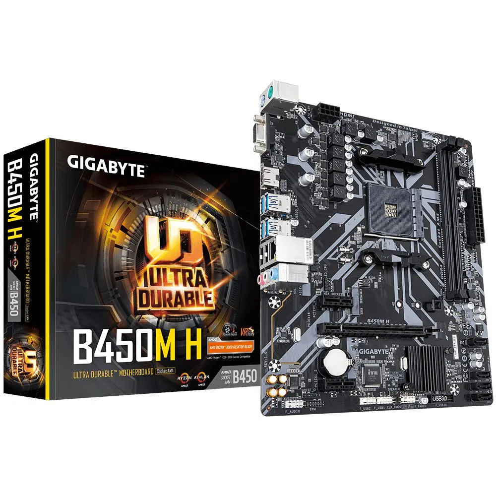 Placa de baza Gigabyte B450M H Gigabyte - 1