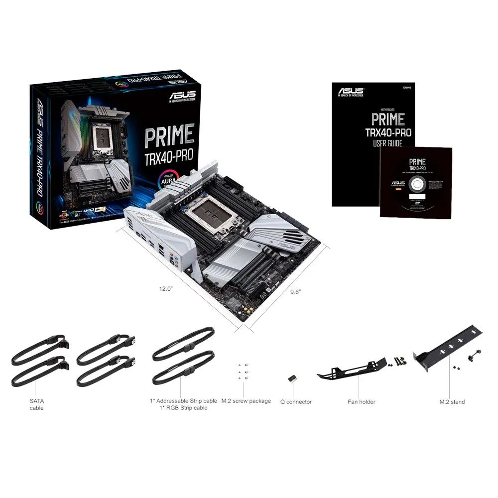 ASUS Prime TRX40-Pro AMD TRX40 Socket sTRX4 ATX Asus - 1