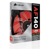 Cooler carcasa corsair af140 led red quiet edition high airflow Corsair - 1
