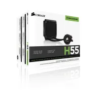Cooler cpu corsair hydro h55 quiet cpu cooler aluminium material Corsair - 1