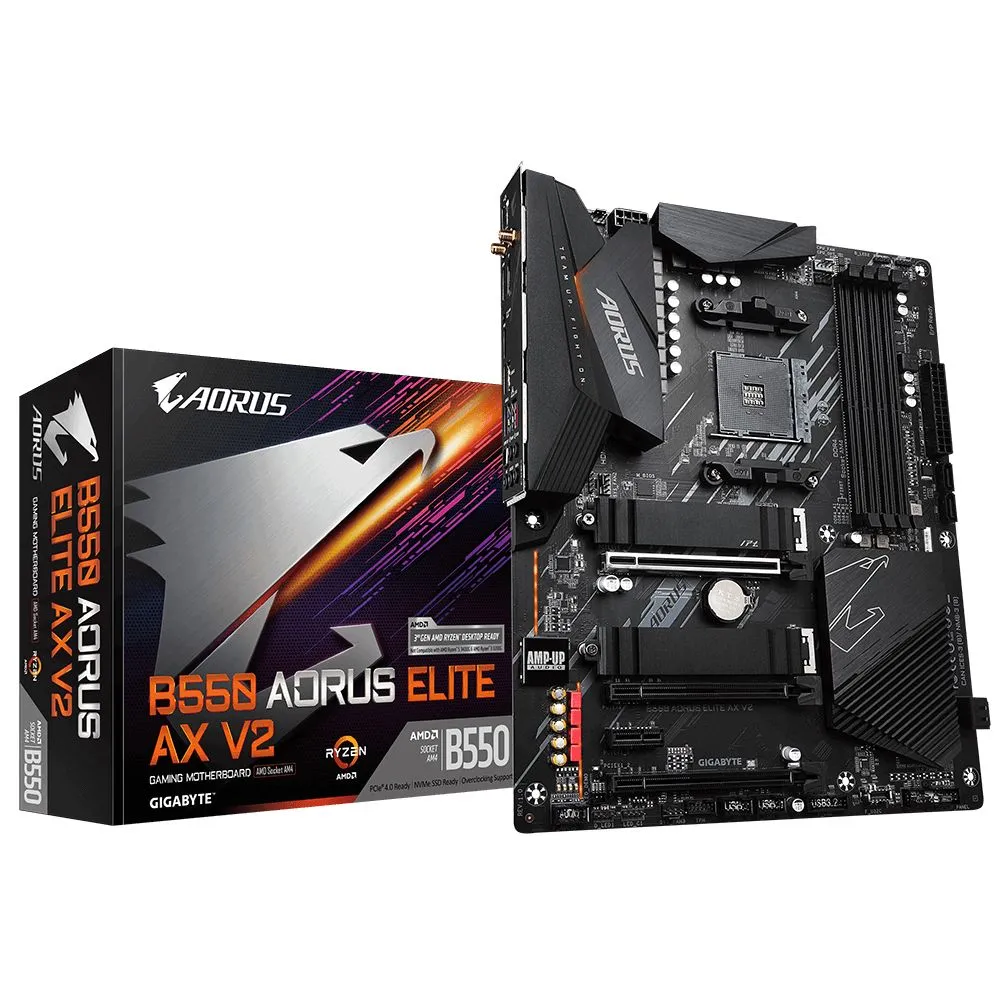 Placa de baza Gigabyte B550 AORUS ELITE AX V2 Gigabyte - 1