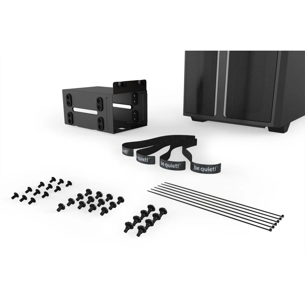 be quiet! Pure Base 500DX Spaţiul de lucru Negru Be quiet! - 1