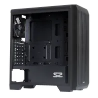 Zalman S2 Midi Tower Case - Black Window Negru Zalman - 4