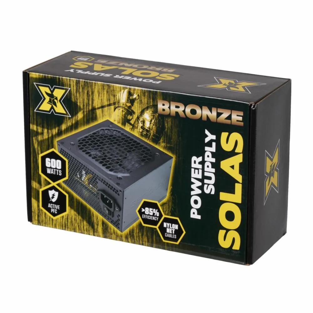 Sursa atx serioux 600w solas bronze eficienta 85% certificare 80+ Serioux - 1