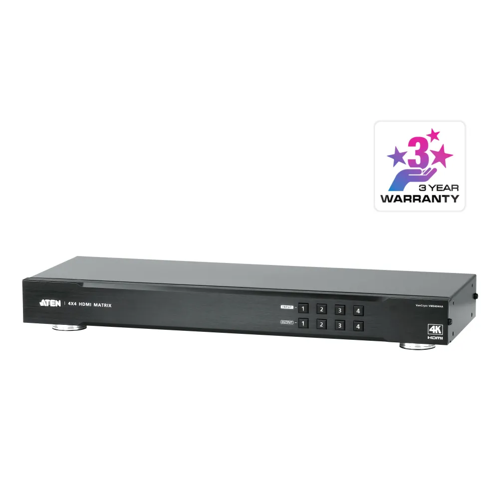 ATEN VM0404HA Comutator matrice AV 9,62 W Aten - 1