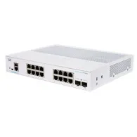 Cisco CBS350-16T-E-2G-EU switch-uri Gestionate L2/L3 Gigabit Ethernet (10/100/1000) Argint Cisco - 1