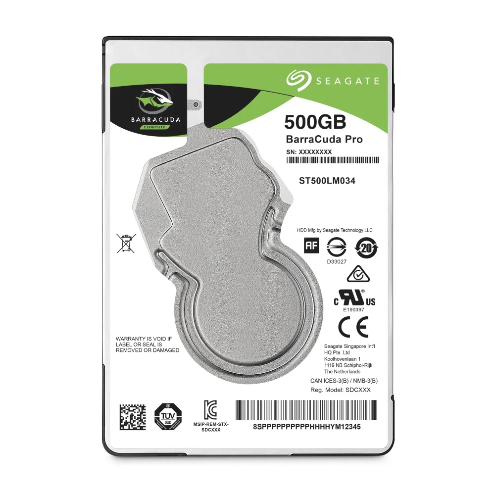 Seagate Barracuda Pro 2.5" 500 Giga Bites ATA III Serial Seagate - 1