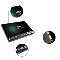 Silicon Power Slim S55 2.5" 240 Giga Bites ATA III Serial TLC Silicon power - 6