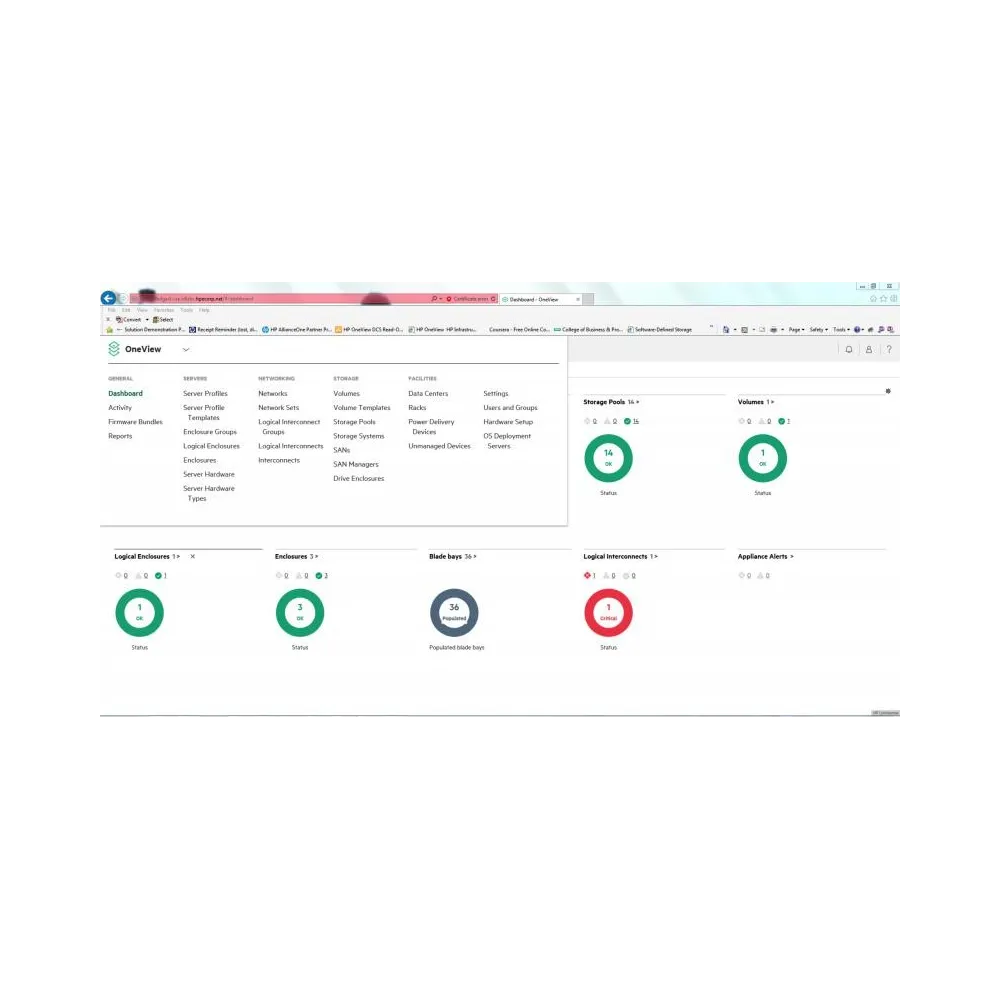 Hp ov 3yr 24x7 supp phys 1 svr lic Hpe - 1