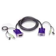 ATEN VGA / Audio Cable cabluri KVM Negru 1,8 m Aten - 1