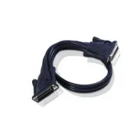 ATEN 0.6m DB25 cabluri seriale Negru 0,6 m Aten - 1