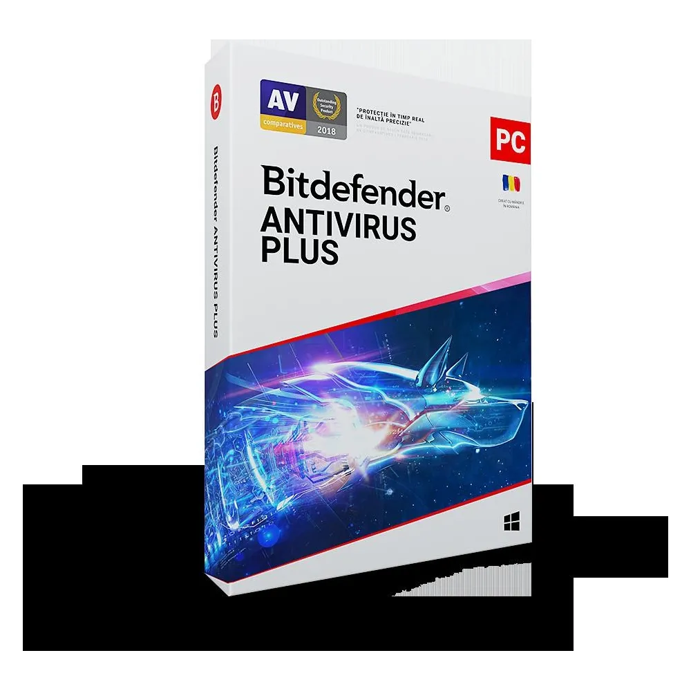 Licenta retail bitdefender antivirus plus 2020 - protectie de baza Bitdefender - 1