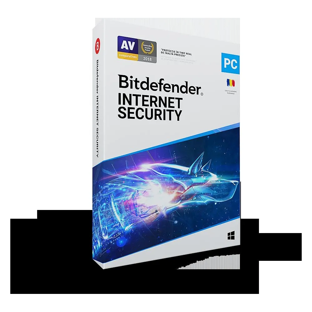 Licenta retail bitdefender internet security 2020 - protectie completa pentru Bitdefender - 1