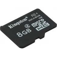Micro secure digital card kingston 8gb sdc4/8gbsp clasa 4 fara Kingston - 1