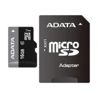 Micro secure digital card adata 16gb ausdh16guicl10-ra1 clasa 10 cu Adata - 1