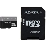 Micro secure digital card adata 32gb ausdh32guicl10-ra1 clasa 10 cu Adata - 1