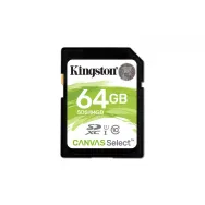 Secure digital card kingston 64gb sdxc clasa 10 uhs-i 80mb/s Kingston - 1