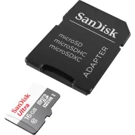 Micro secure digital card sandisk 16gb clasa 10 reading speed: Sandisk - 1