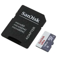Micro secure digital card sandisk 128gb clasa 10 reading speed: Sandisk - 1