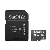 Micro secure digital card sandisk 32gb include adaptor (pentru telefon) Sandisk - 1
