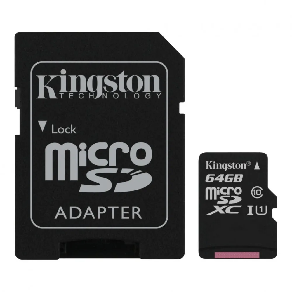 Microsd kingston 64gb select plus clasa 10 uhs-i performance r: Kingston - 1