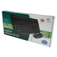 Logitech Desktop MK120 tastaturi USB QWERTY Englez Negru Logitech - 10