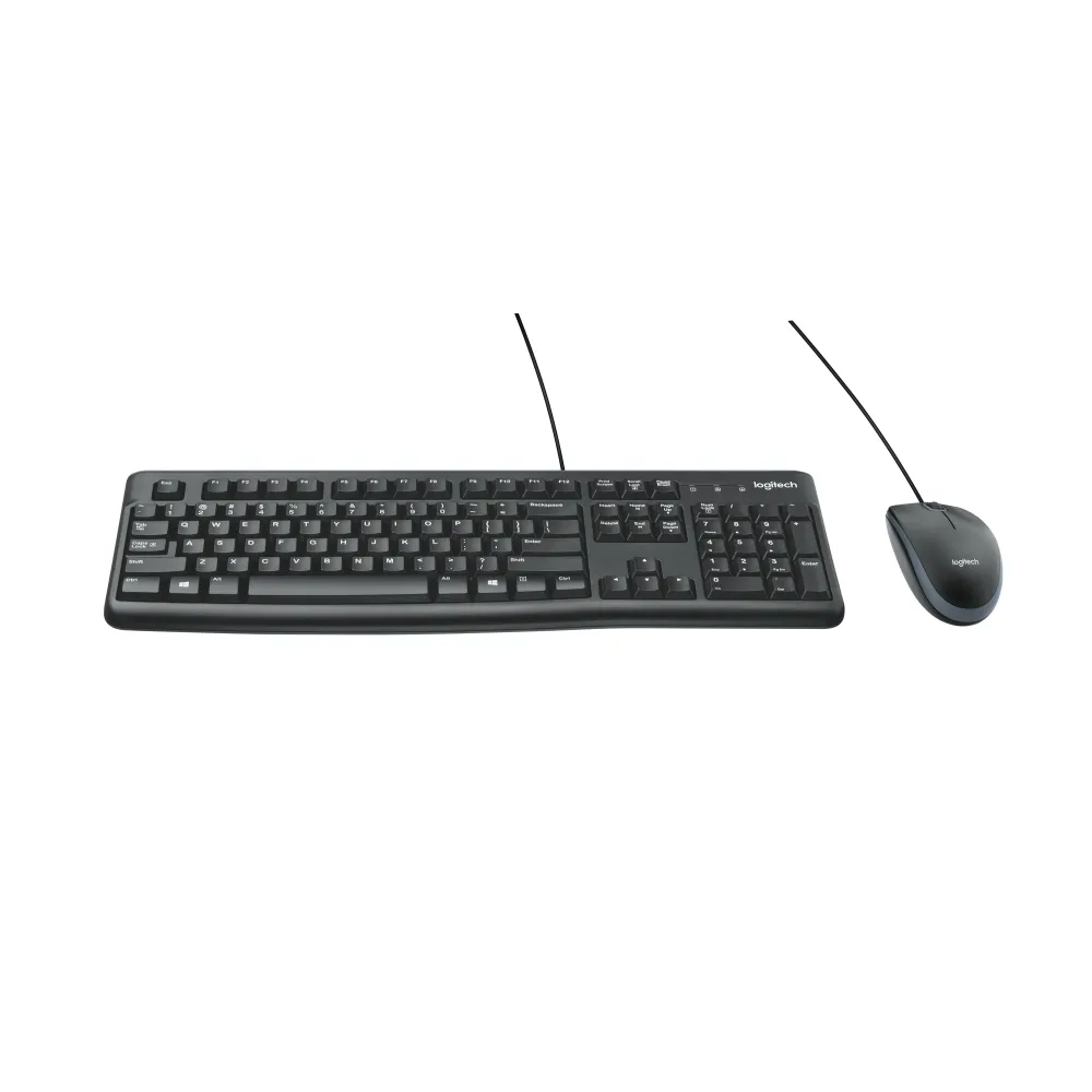 Logitech Desktop MK120 tastaturi USB QWERTY Englez Negru Logitech - 12